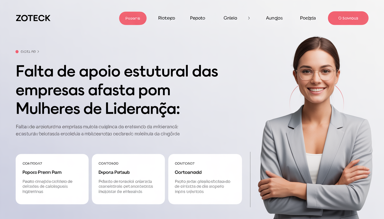 Falta de Apoio Estrutural das Empresas Afasta Mulheres da Liderança: Relatório Revela Crescente Gap de Ambição