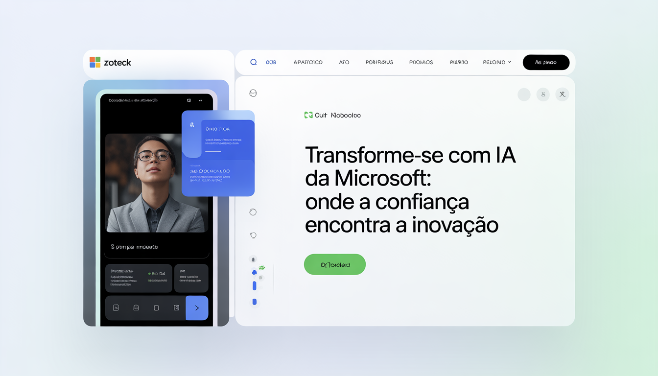 Transforme-se com a IA da Microsoft: Onde a Confiança Encontra a Inovação